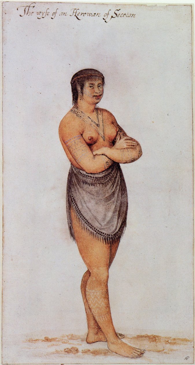 Indka ze Secotonu od John White