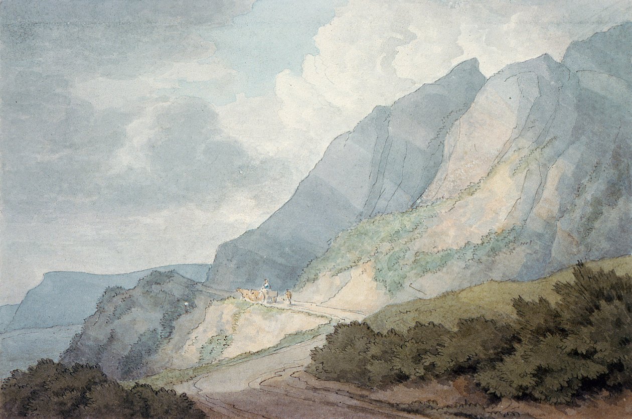 Mezi Lyme Regis a Charmouth od John White Abbott