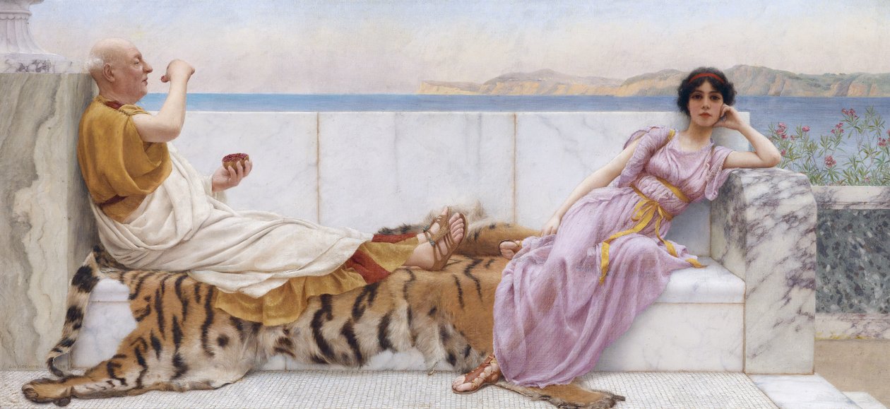 Osmdesát a osmnáct od John William Godward