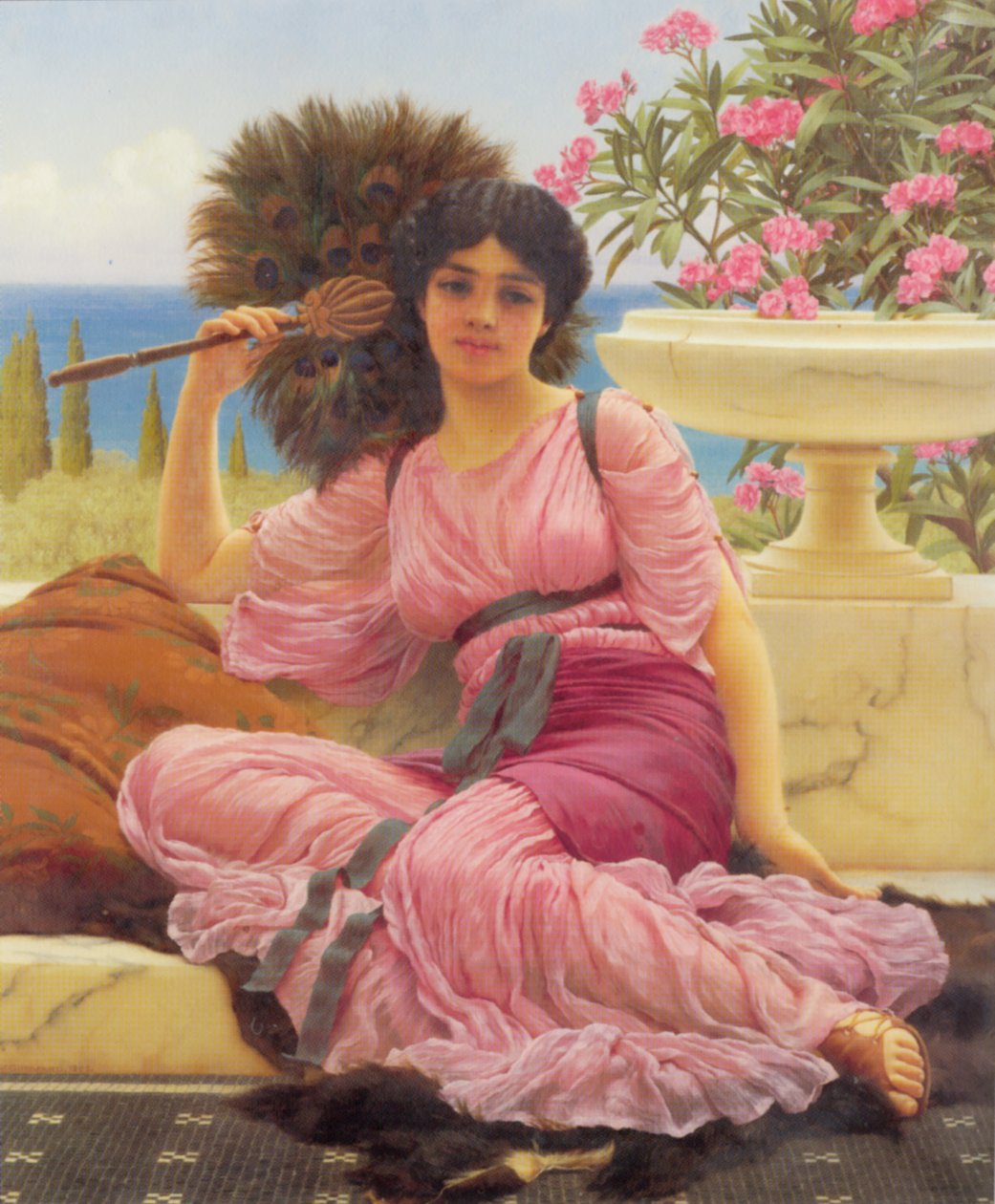 Flabellifera od John William Godward