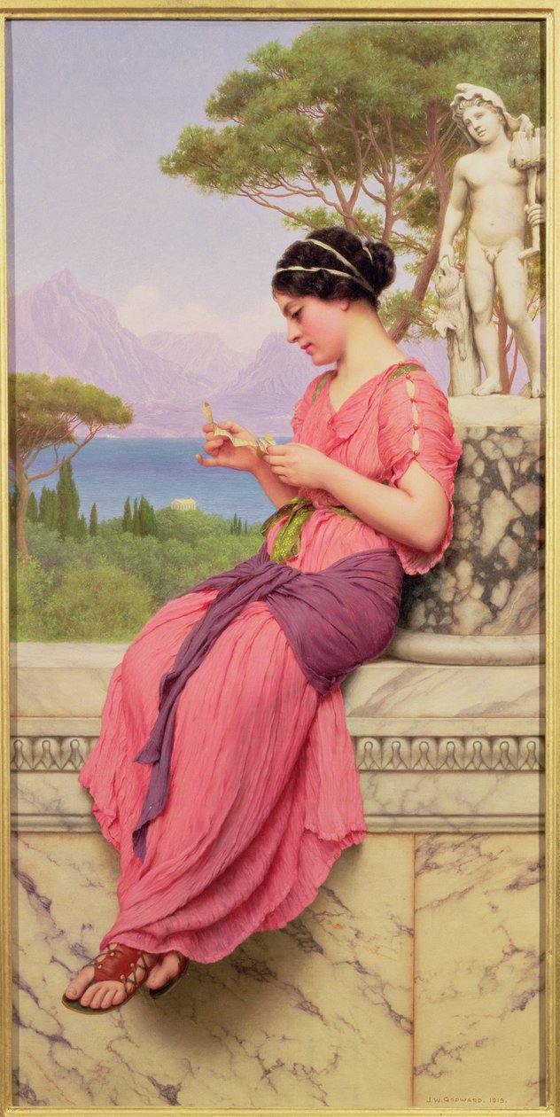 Sladký lístek, 1913 od John William Godward
