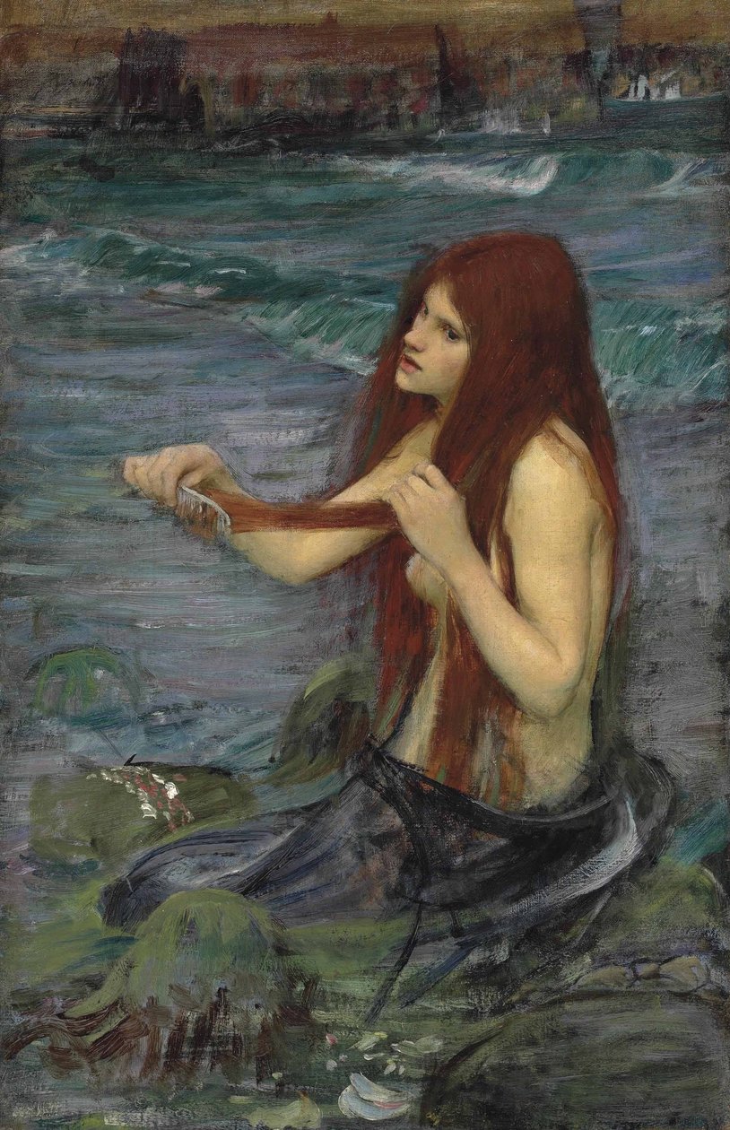 Mořská panna od John William Waterhouse