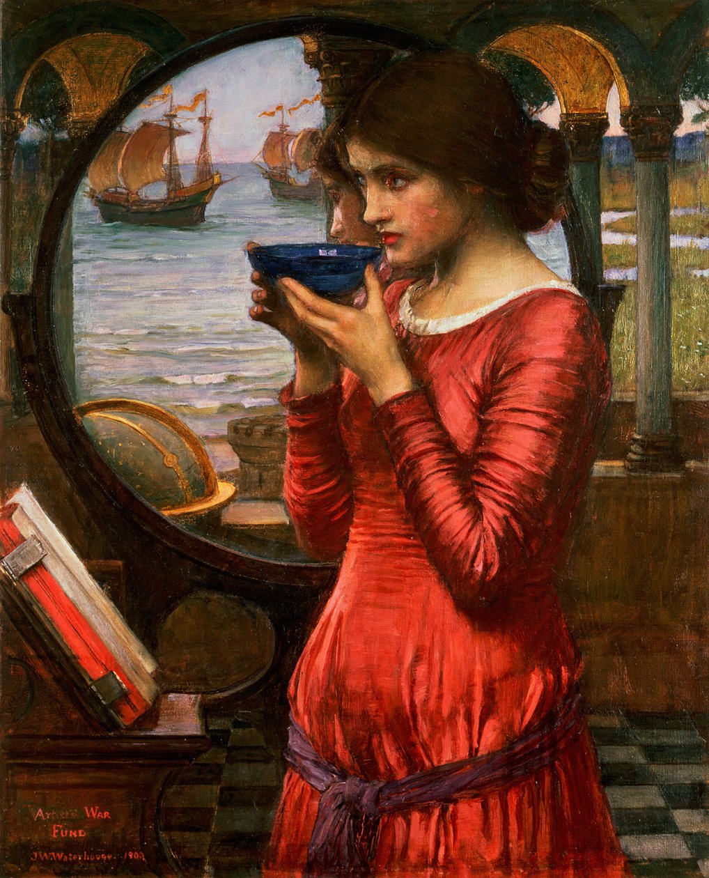 Osud, 1900 od John William Waterhouse