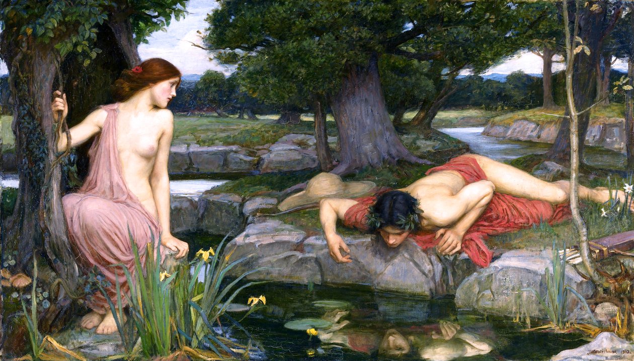 Echo a Narcissus od Johna Williama Waterhouse od John William Waterhouse