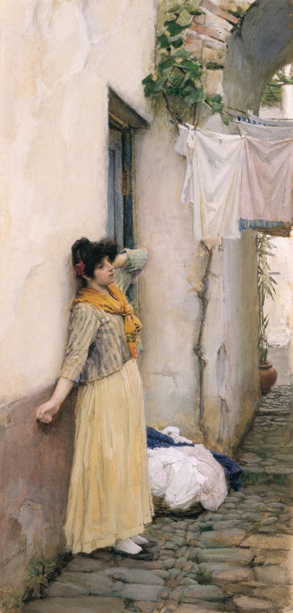 Italská dívka od John William Waterhouse