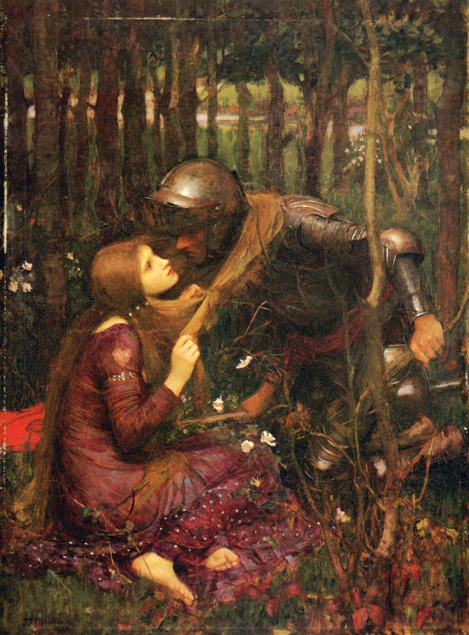 Krásná dáma bez slitování od John William Waterhouse