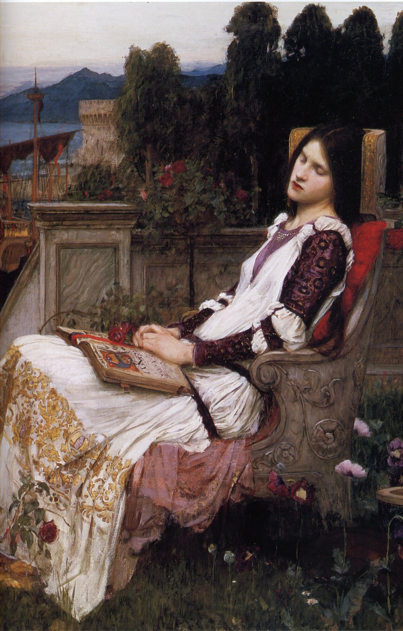 Svatá Cecílie od John William Waterhouse