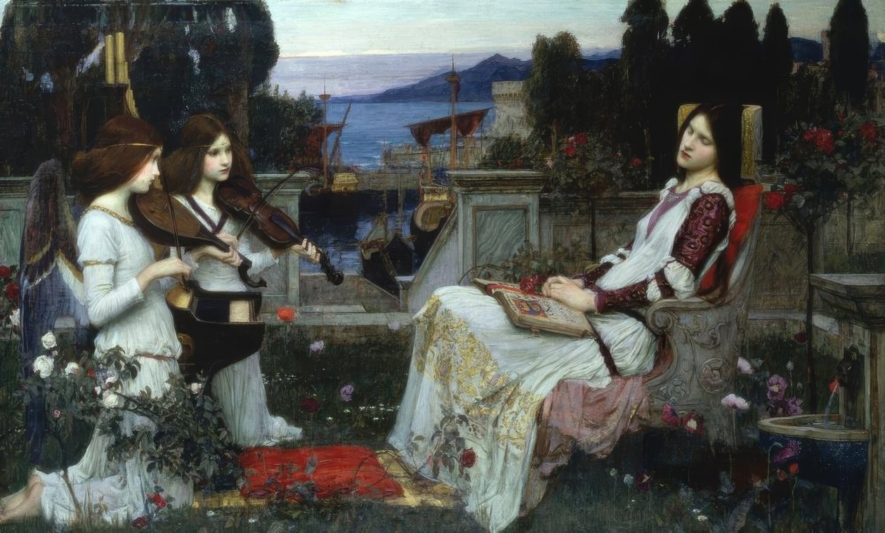 Svatá Cecílie od John William Waterhouse