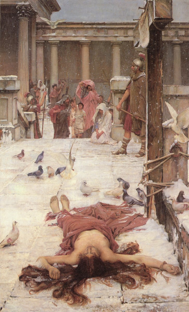 Svatá Eulalie od John William Waterhouse