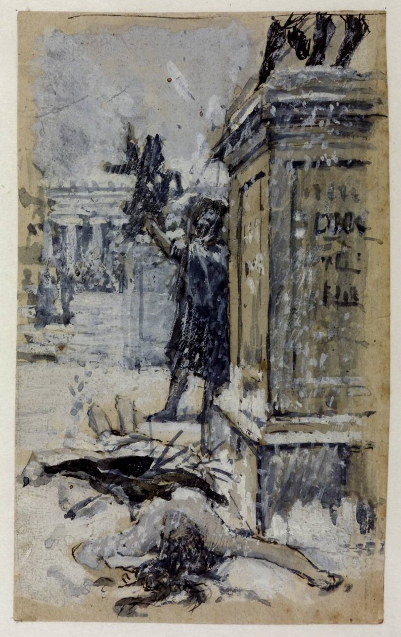 Studium pro svatou Eulalii od John William Waterhouse