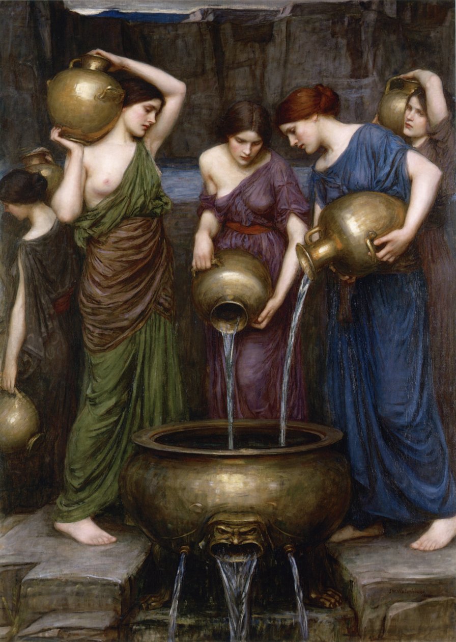 Danaides od John William Waterhouse