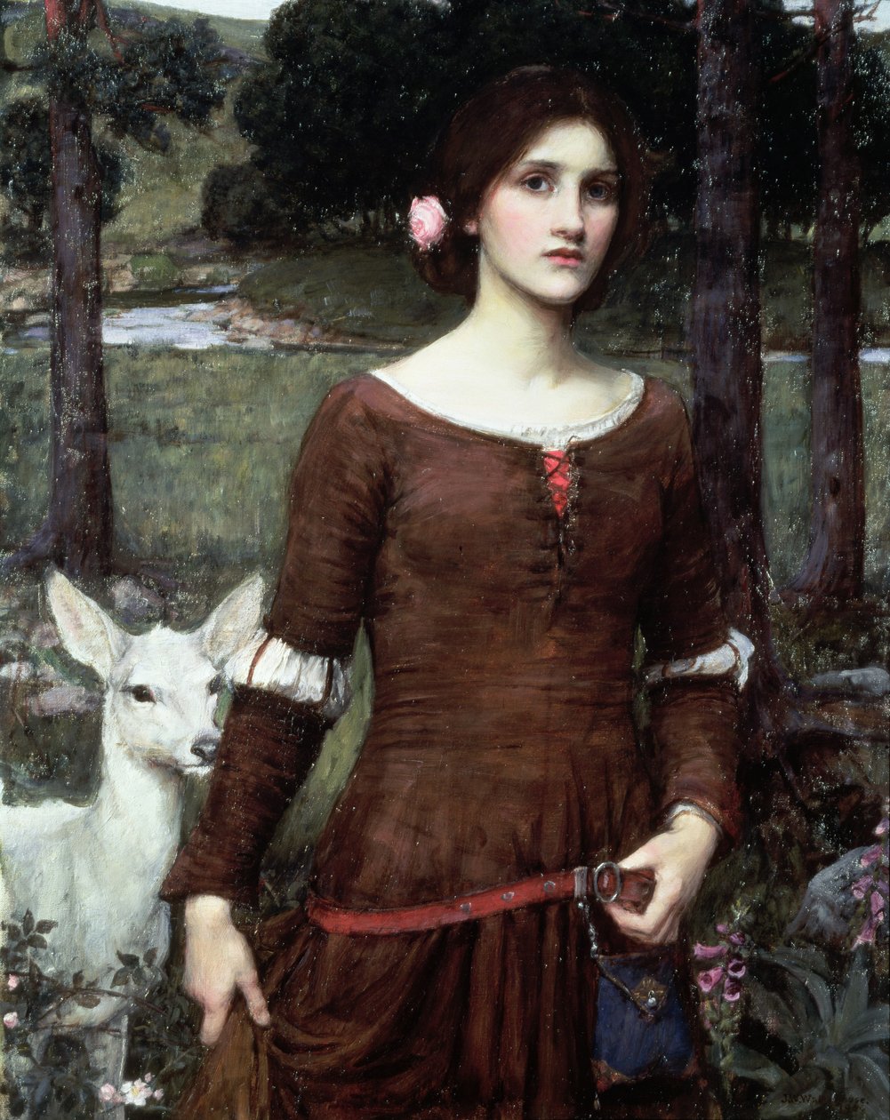 Lady Clare, 1900 od John William Waterhouse