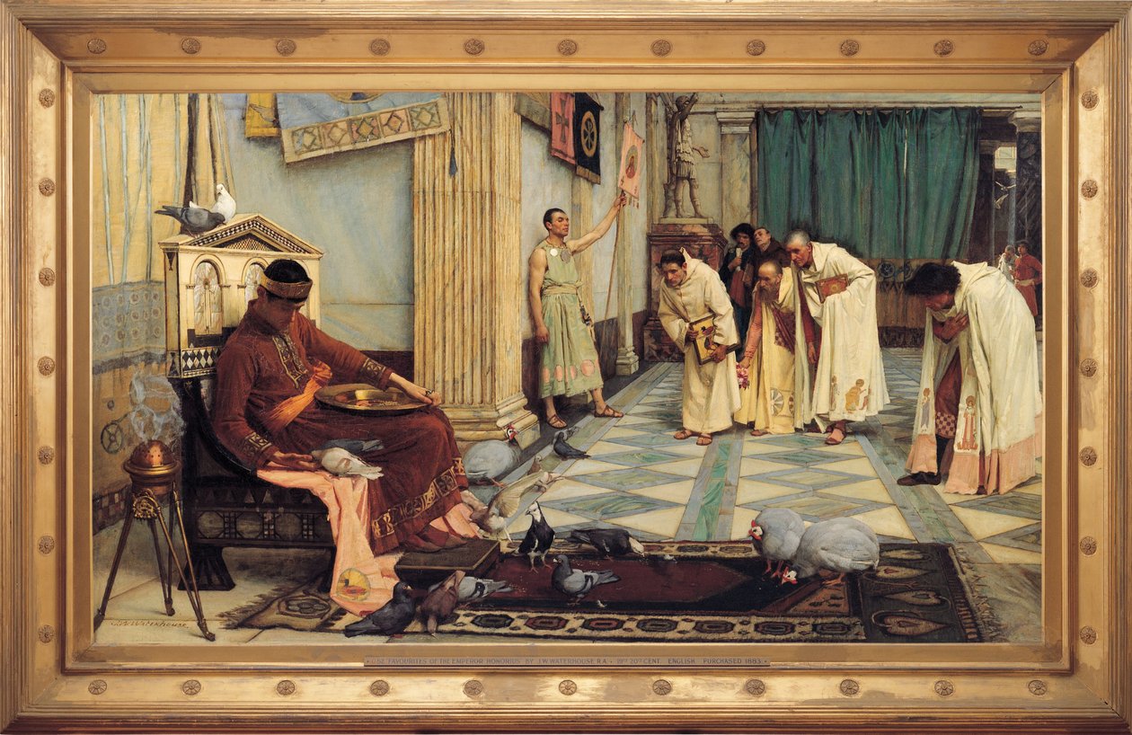 Oblíbenci císaře Honoria od John William Waterhouse