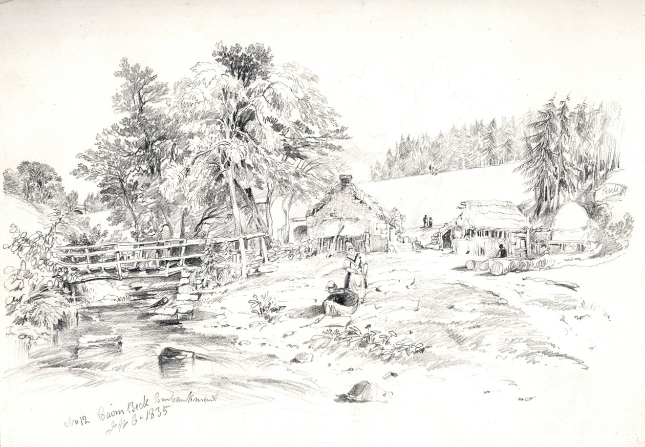 Nábřeží Cairn Beck, 1835 od John Wilson Carmichael