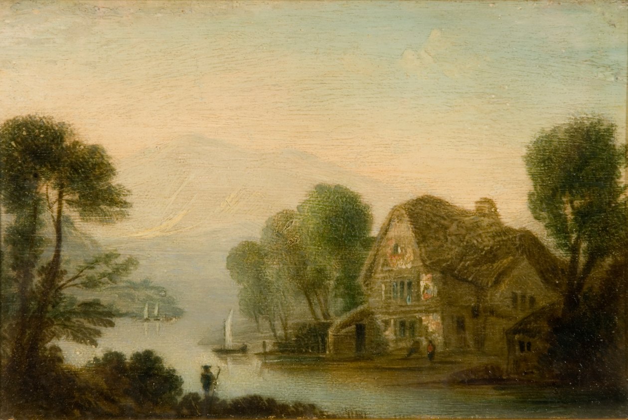 Breadalbane Ferry, Loch Tay od John Wilson Ewbank