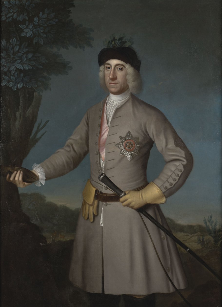 Portrét Johna Campbella, 3. hrabě z Breadalbane a Holandska (1696-1782) od John Wootton