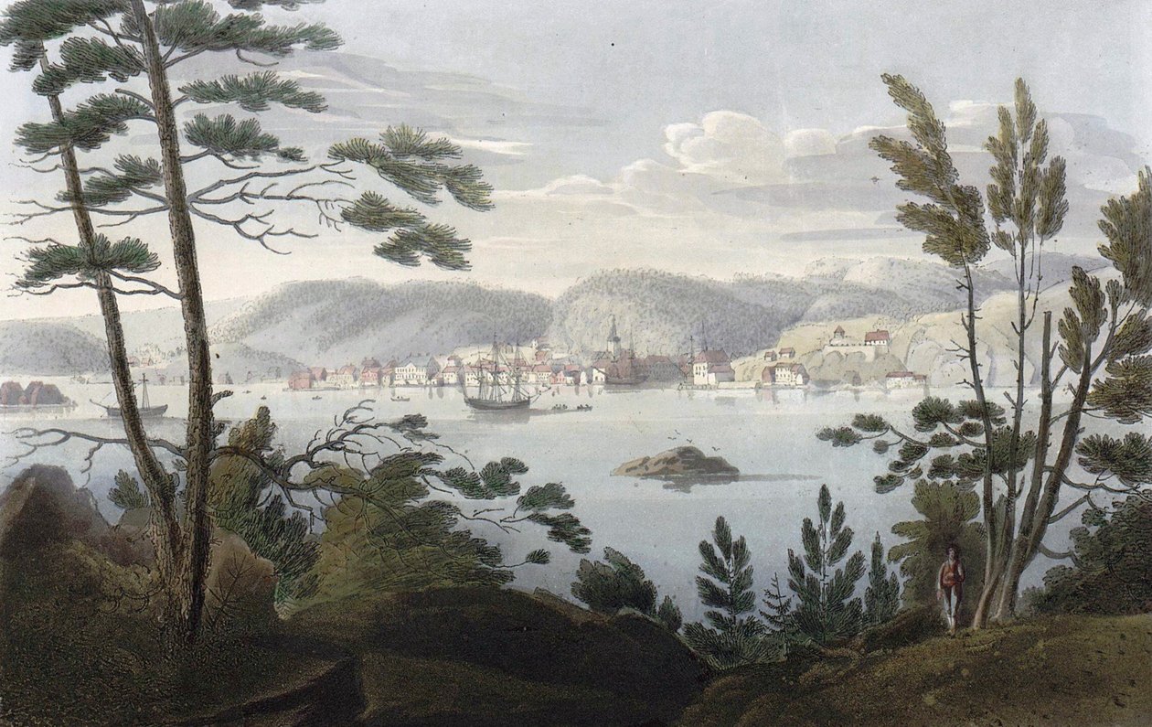 Arendal z Tromöe od John william Edy