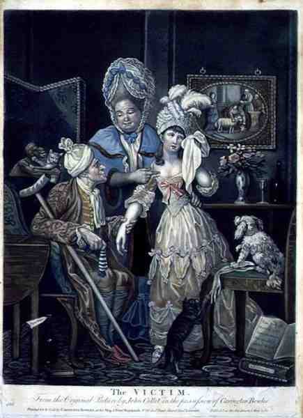 Oběť, hospoda. od Carington Bowles (fl. 1744-93) od John (after) Collet