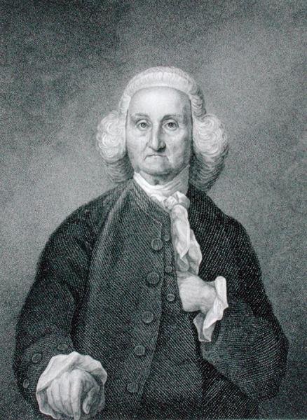 Jonathan Trumbull (1710-85) ryl E. Mackenzie (rytina) od John (after) Trumbull