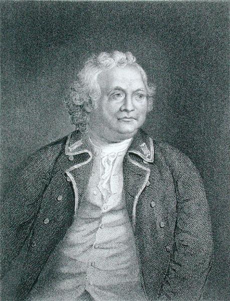 Generálmajor Israel Putnam (1718-90) rytý W. Humphreys (rytina) od John (after) Trumbull