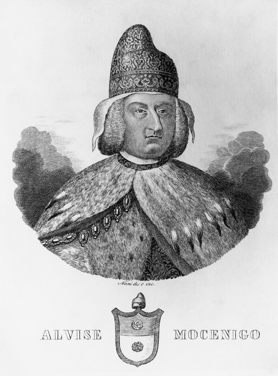 Portrét Alvise IV Giovanni Mocenigo (1701-1778) od Walter Charles Mills