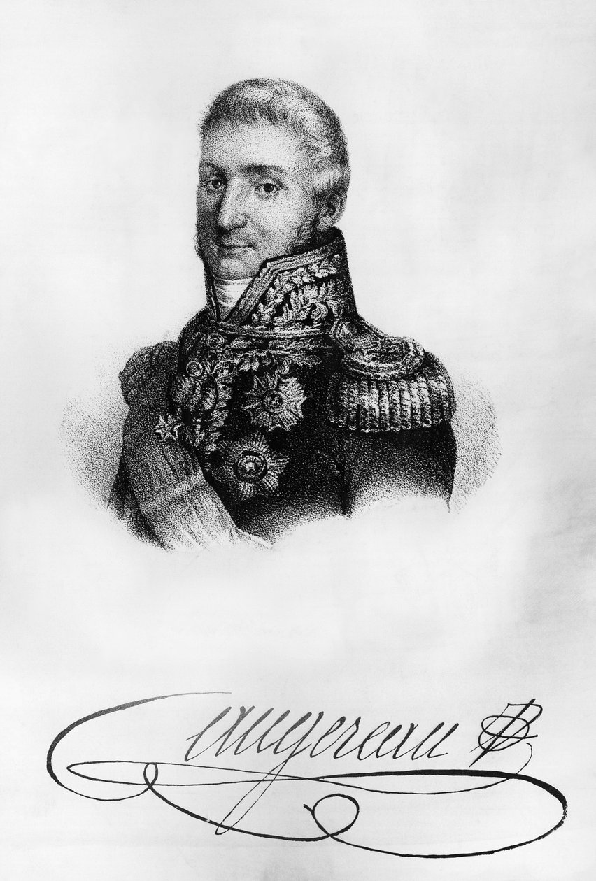 Portrét Charlese Pierra Francoise Augereaua od Walter Charles Mills