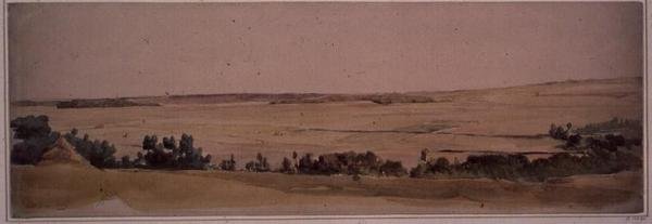 Battlefield of Crecy, 26. srpna 1346 od John Absolon