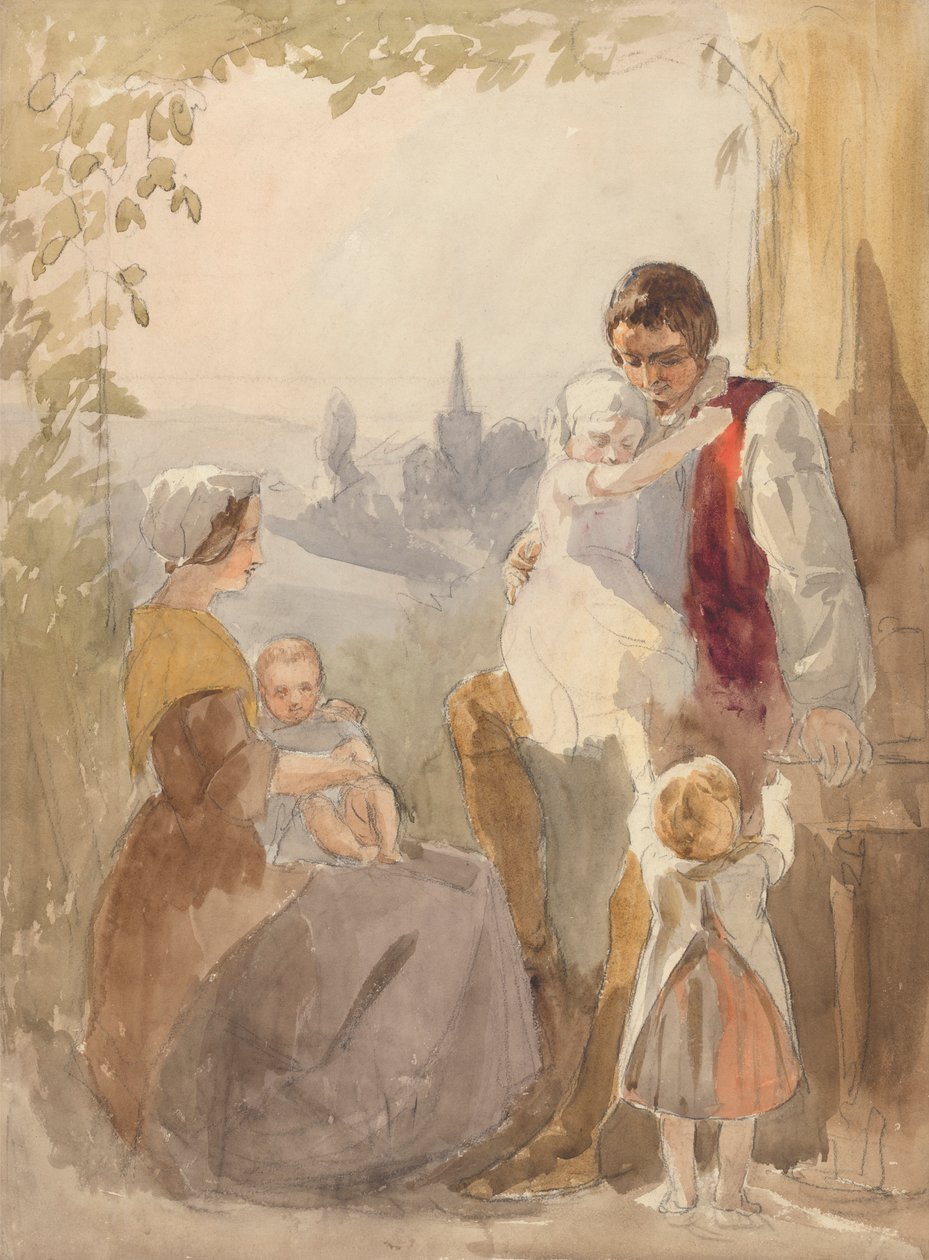 Rodinná skupina od John Absolon