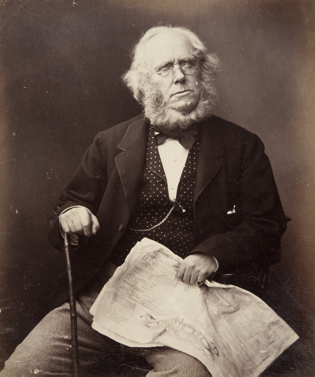 Pan James Playfair, Glasgow, 1855 od John Adamson