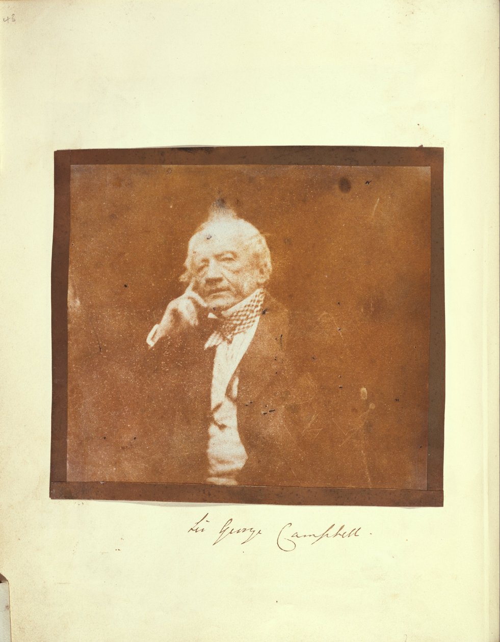 Sir George Campbell od John Adamson
