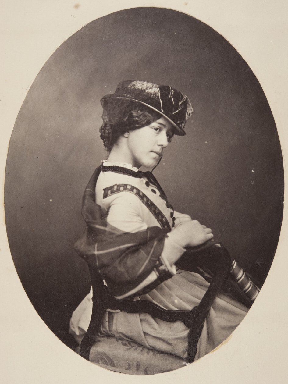 Neznámá žena, 1865 od John Adamson
