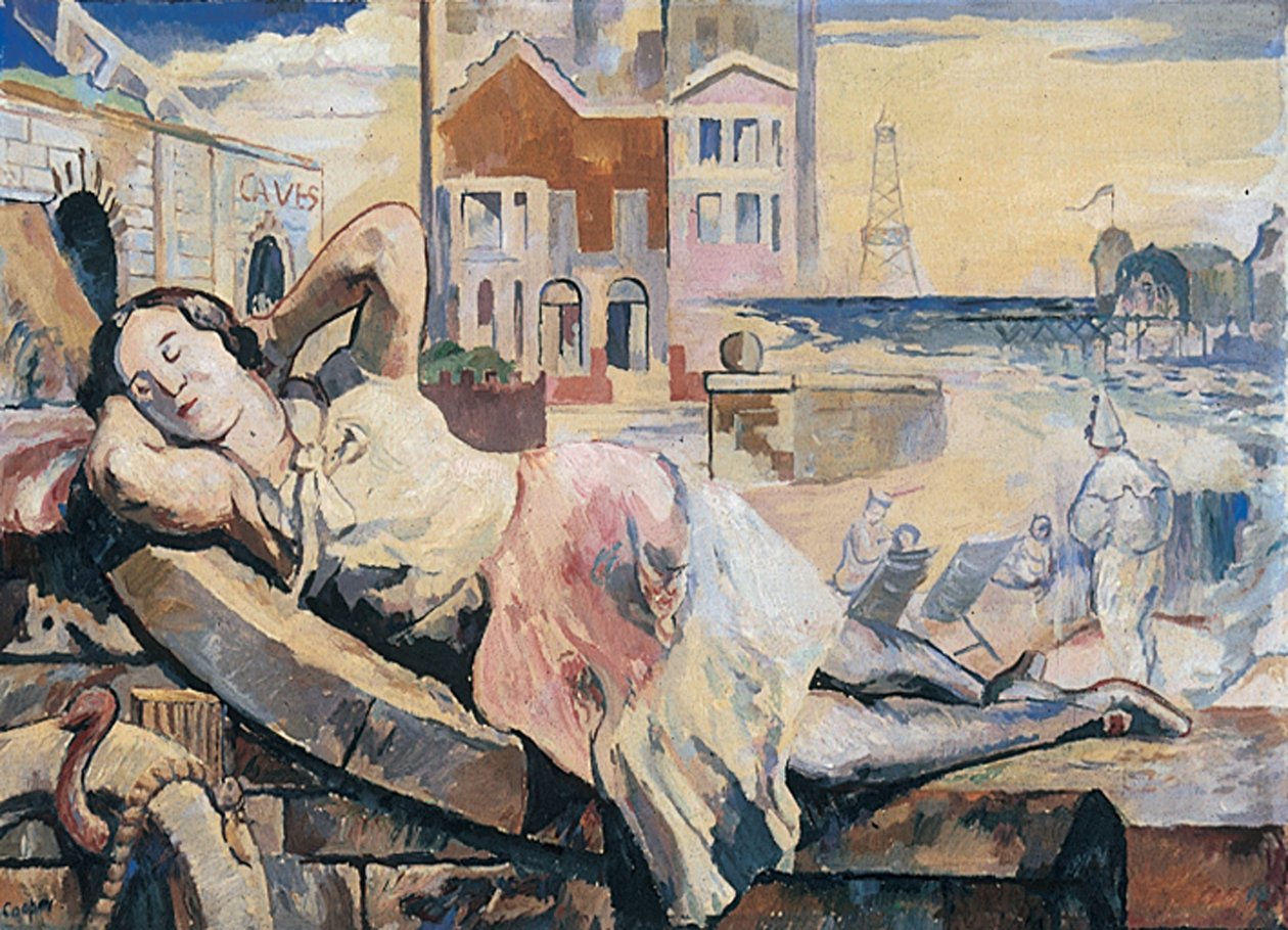 Blackpoolská siesta od John Albert Cooper