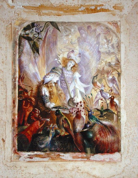 Koncert (akvarel na papíře) od John Anster Fitzgerald