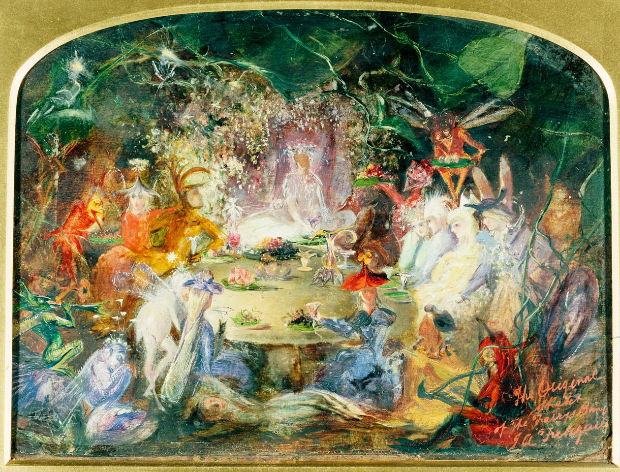 Původní skica pro The Fairy