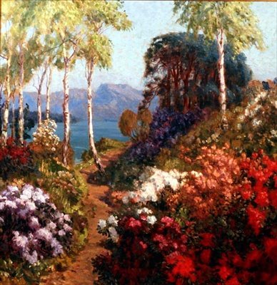 Hillside Garden ve Westmorelandu od John Arthur Black