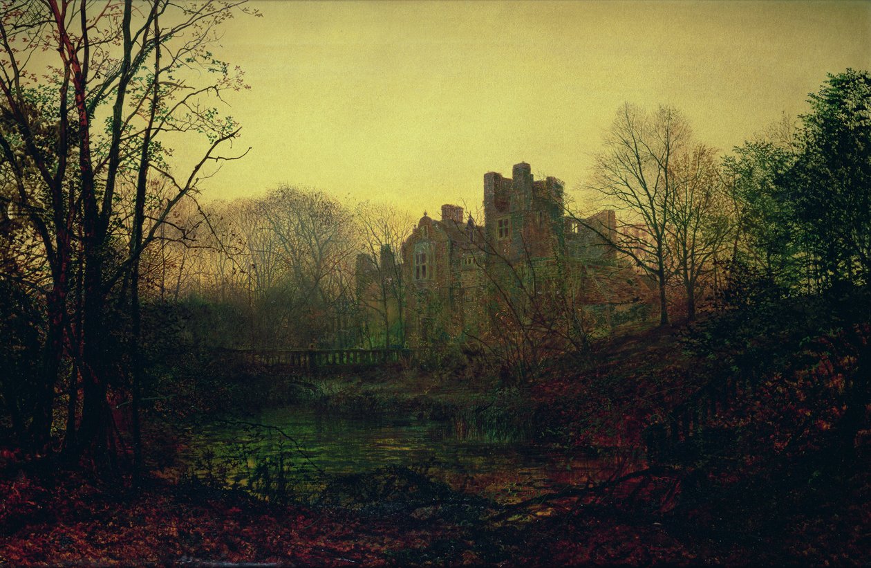 Říjnový dosvit, 1871 od John Atkinson Grimshaw