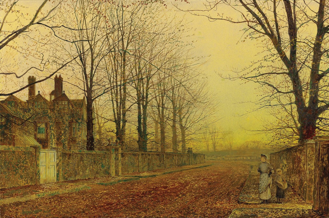 Podzimní sláva, 1887 od John Atkinson Grimshaw