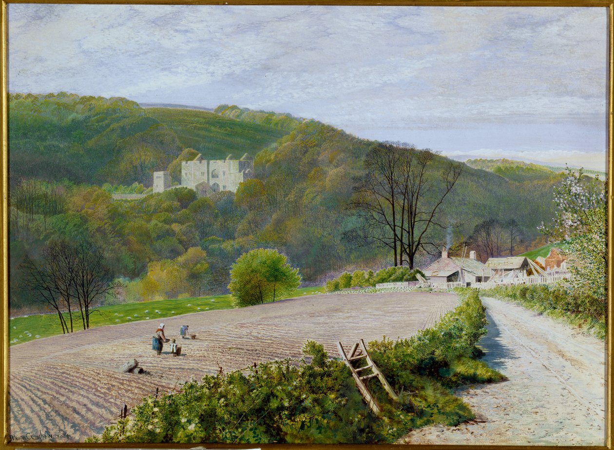 Barden Tower of the River Wharfe, Yorkshire od John Atkinson Grimshaw