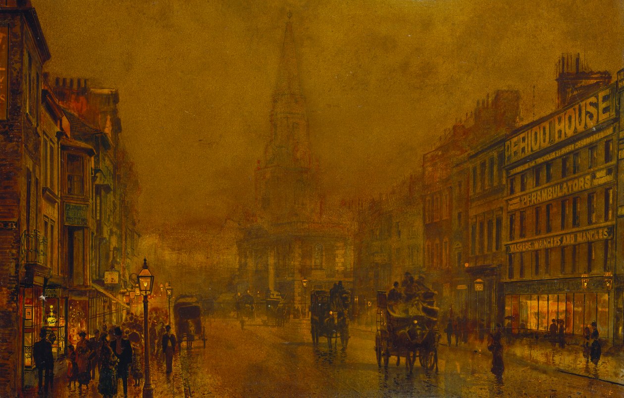 Blackman Street, čtvrť od John Atkinson Grimshaw