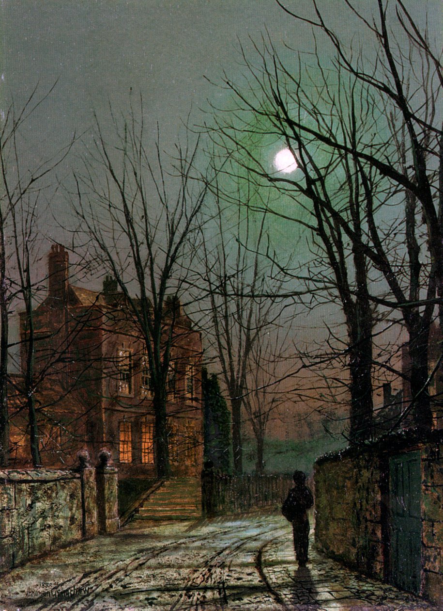 Ve světle měsíce, 1882. od John Atkinson Grimshaw