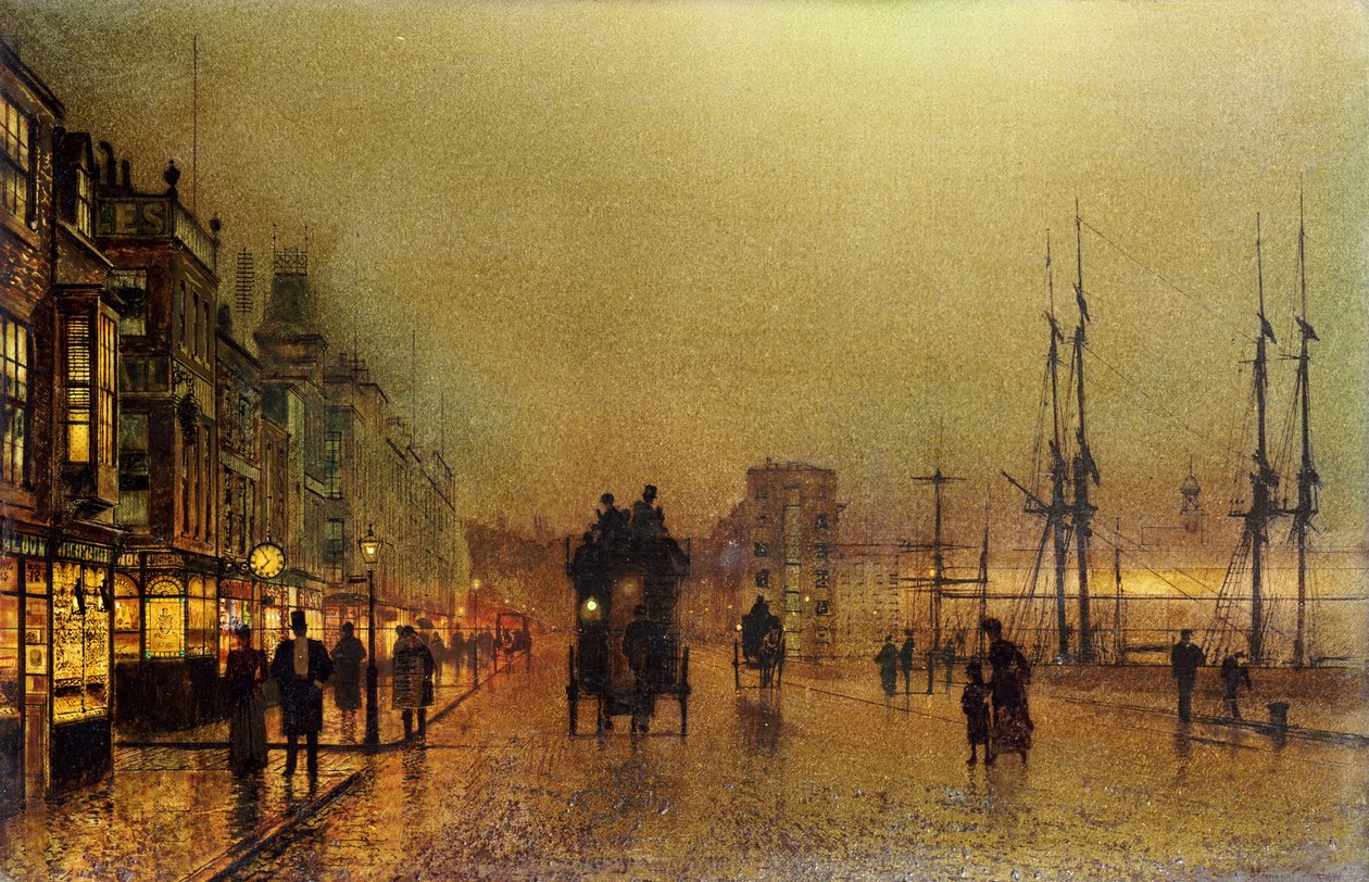 Glasgow od John Atkinson Grimshaw