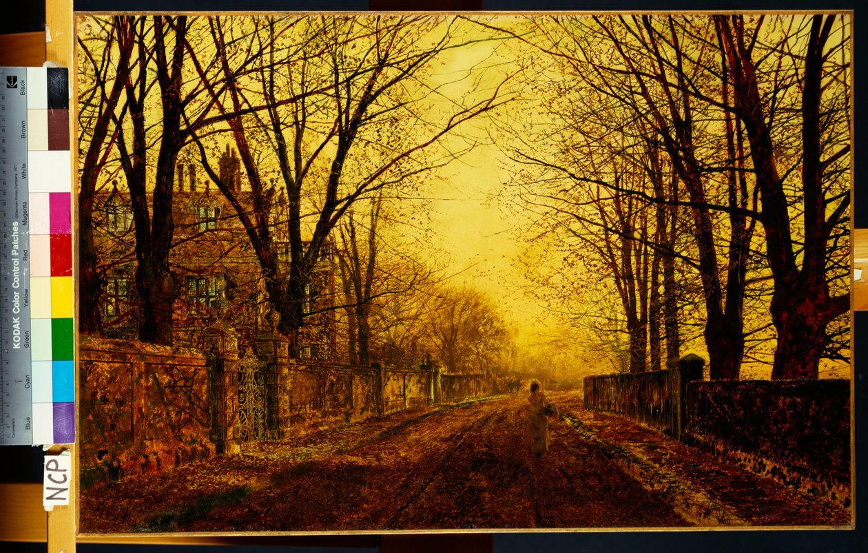 Nokturno ve zlatě, 1872 od John Atkinson Grimshaw