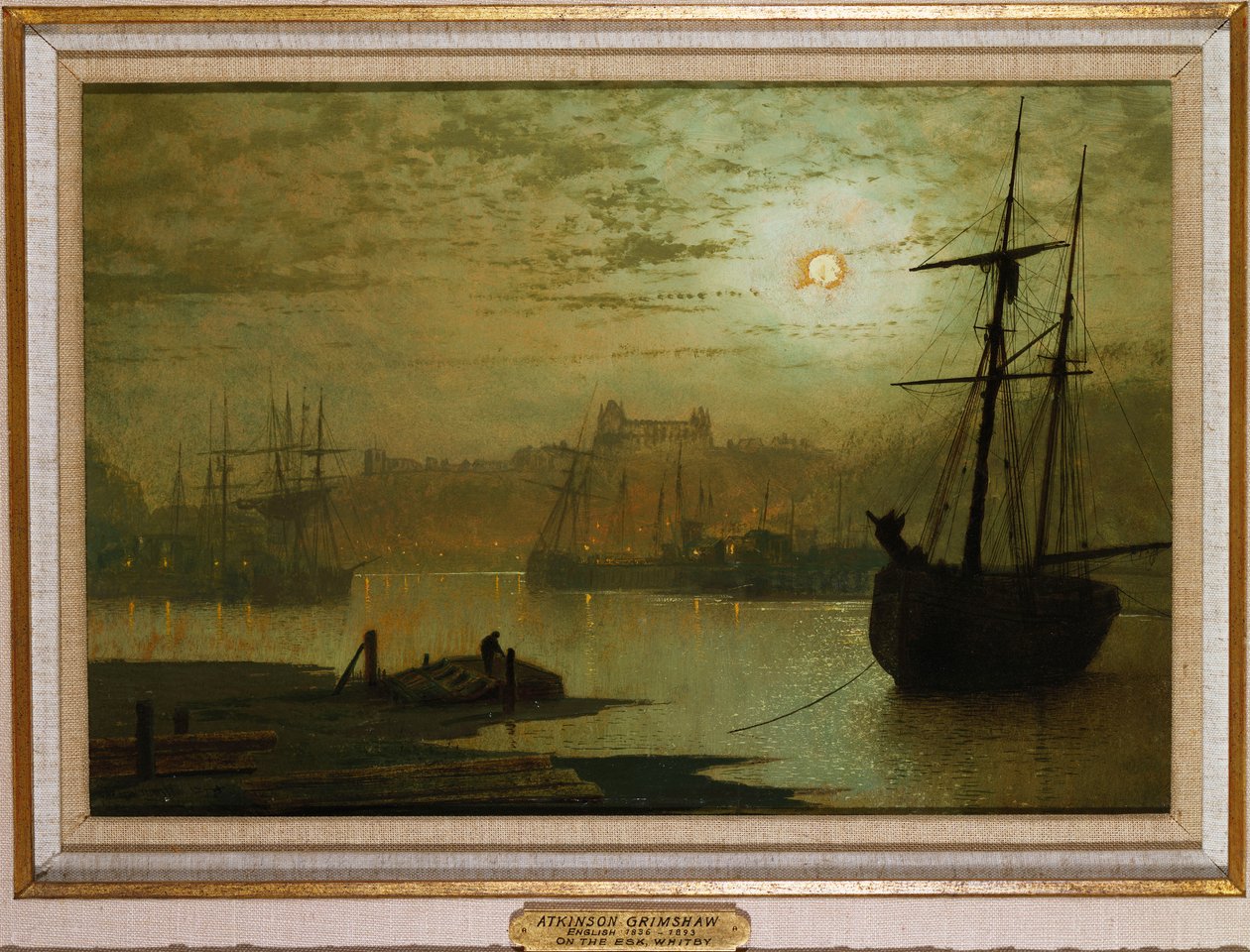 Na Esku, Whitby, 1877 od John Atkinson Grimshaw