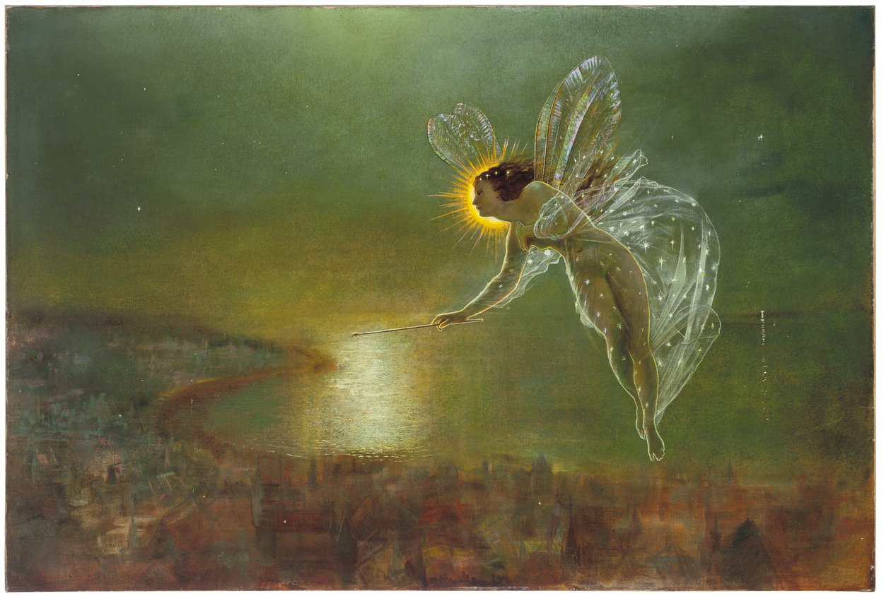Duch noci, 1879 od John Atkinson Grimshaw