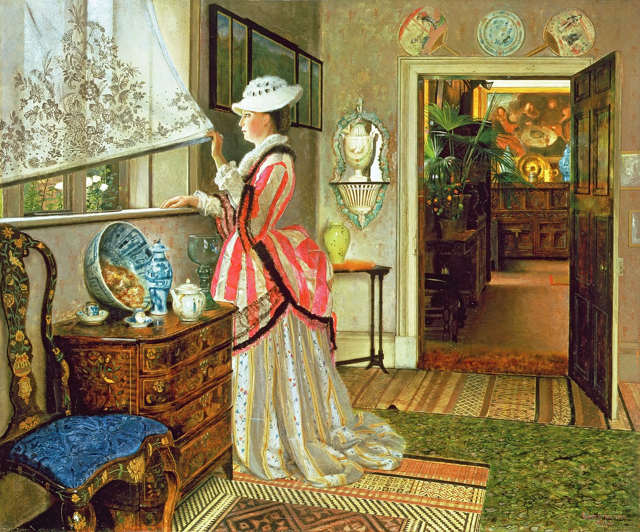 Léto od John Atkinson Grimshaw
