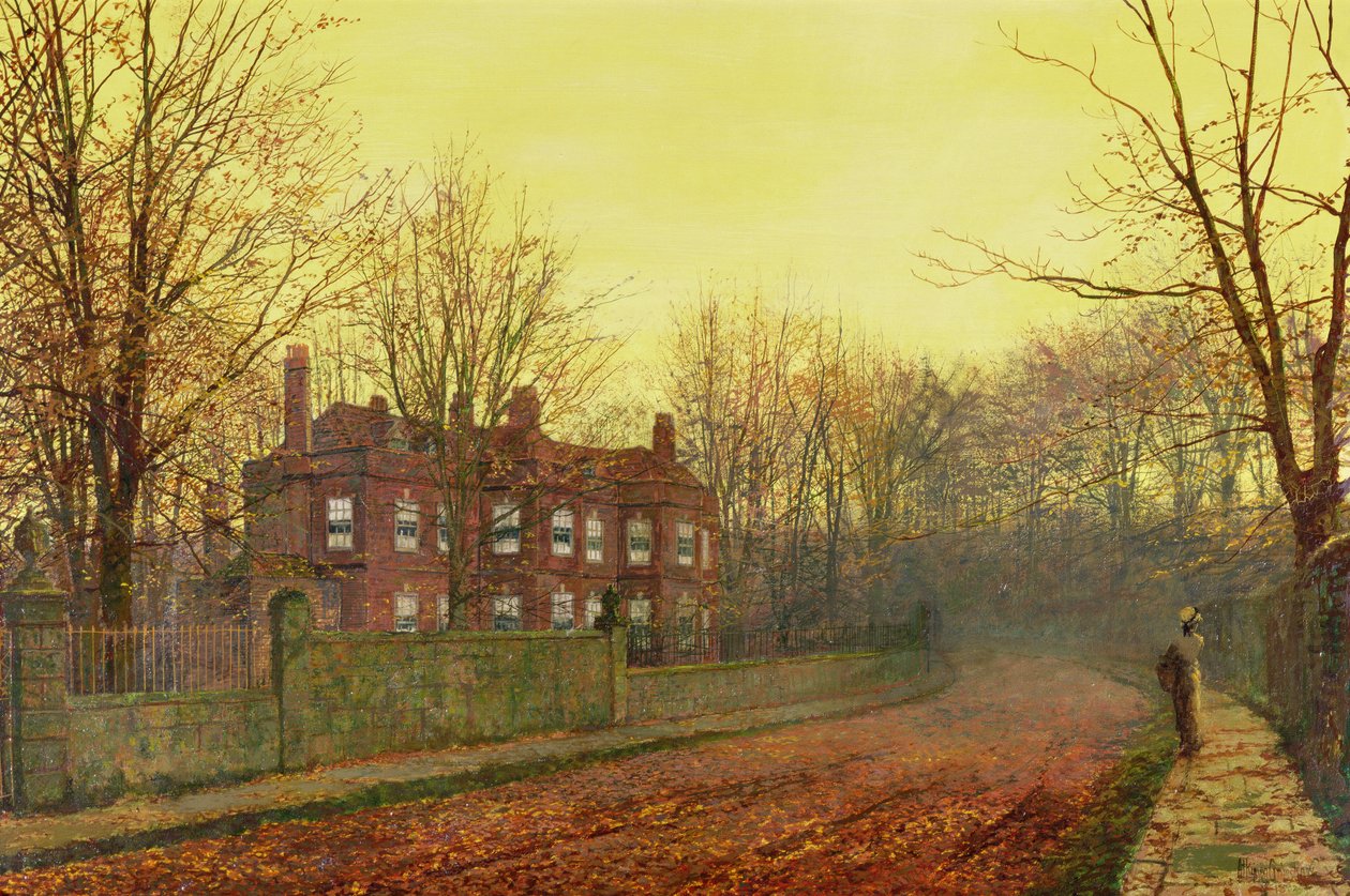 Ubývající sláva roku od John Atkinson Grimshaw