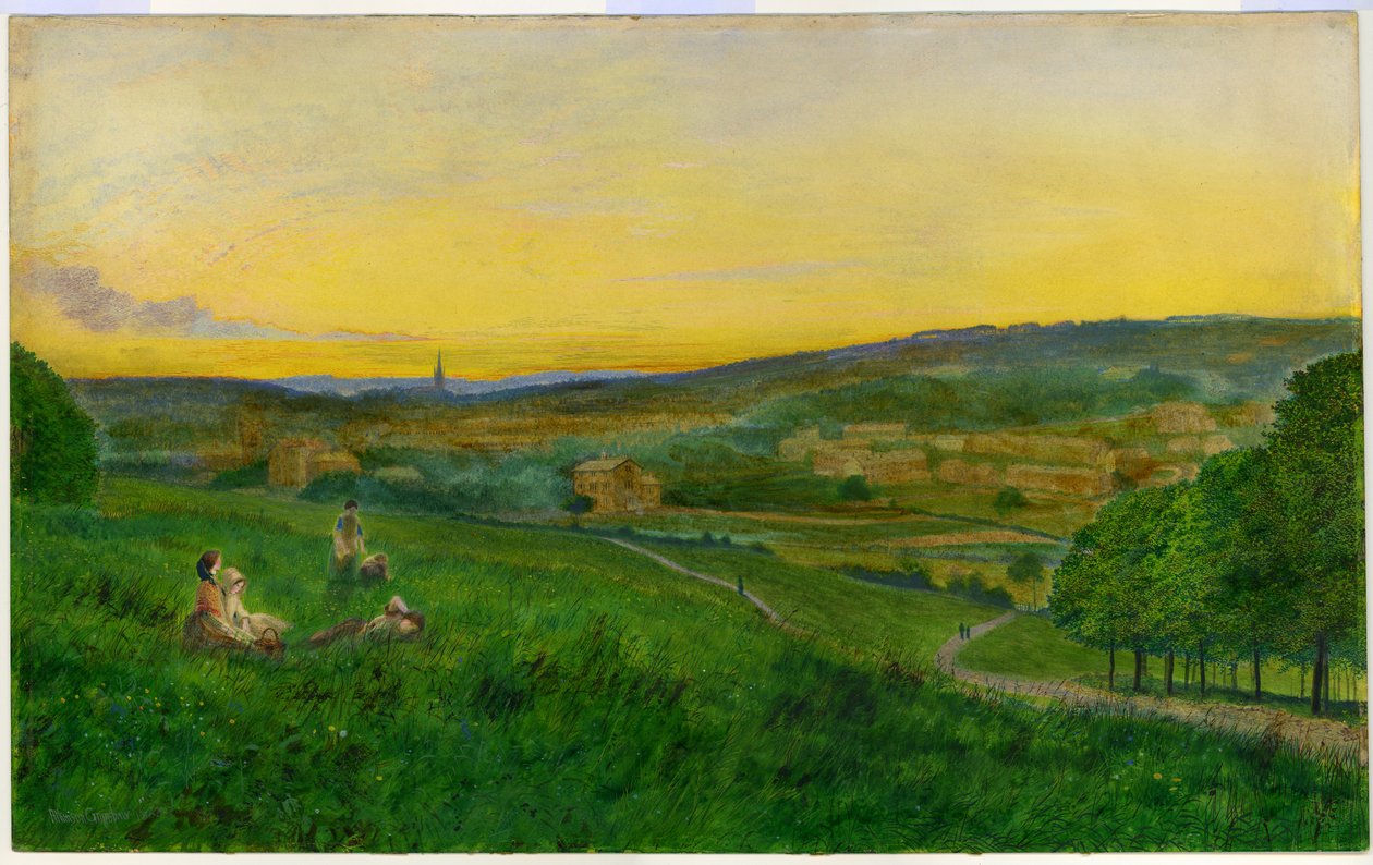 Závěsný od John Atkinson Grimshaw