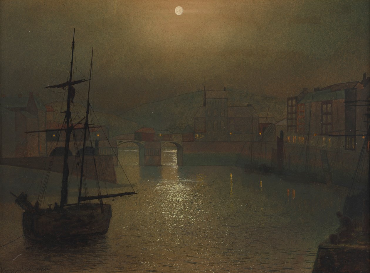 Whitby od John Atkinson Grimshaw