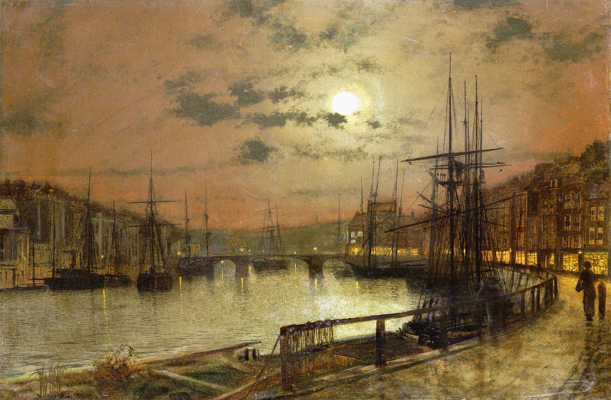 Whitby, od John Atkinson Grimshaw