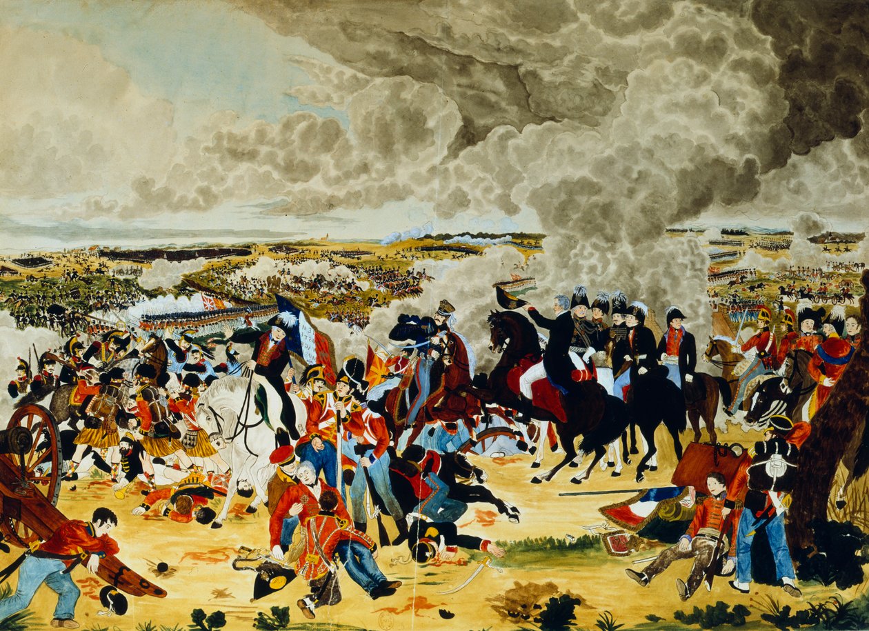 Bitva u Waterloo, 18. června 1815 1888 od John Atkinson II